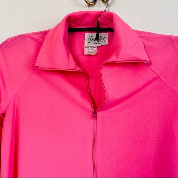 Butterfield 8 Vintage Barbie Pink Caftan Maxi Dress Sz S - Picture 7 of 9